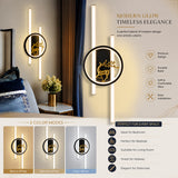 Hiron Golden Deer LED Wall Lamp