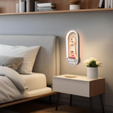 Welcome Girl Modern Indoor Wall Lamp