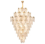 Golden Oak Chandelier