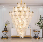 Golden Oak Chandelier