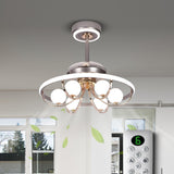 85 Watt Zita Modern Ceiling Smart Fan Chandelier