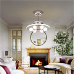 85 Watt Zita Modern Ceiling Smart Fan Chandelier