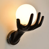 Zen Artistic Hand Globe Wall Lamp