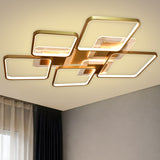 Zest Gold Smart Voice Assist LED Chandelier