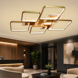 Zest Gold Smart Voice Assist LED Chandelier