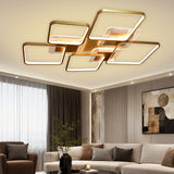 Zest Gold Smart Voice Assist LED Chandelier