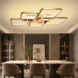 Zest Gold Smart Voice Assist LED Chandelier