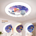 Adolf Modern Smart Voice Assist Fan Chandelier