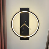 Chrono Modern Indoor Wall Lamp Clock