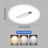 Aerozen Aluminium LED Fan Chandelier