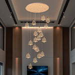 ATHENS DOUBLE HEIGHT CHANDELIER