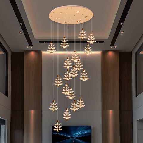 ATHENS DOUBLE HEIGHT CHANDELIER