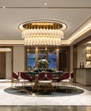 Flobird Luxury Floral Chandelier with Decorative Bird Accents