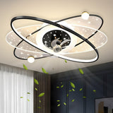 Faro LED Smart Voice Assist Fan Chandelier
