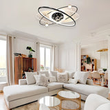 Faro LED Smart Voice Assist Fan Chandelier