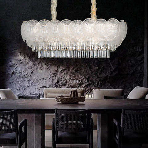 Orique LED Smart Voice Assist Chandelier