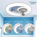 Ferry LED Smart Voice Assist Fan Chandelier