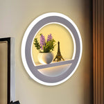 Tower Flower Modern Indoor Wall Lamp