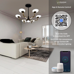 Fable LED Smart Voice Assist Chandelier