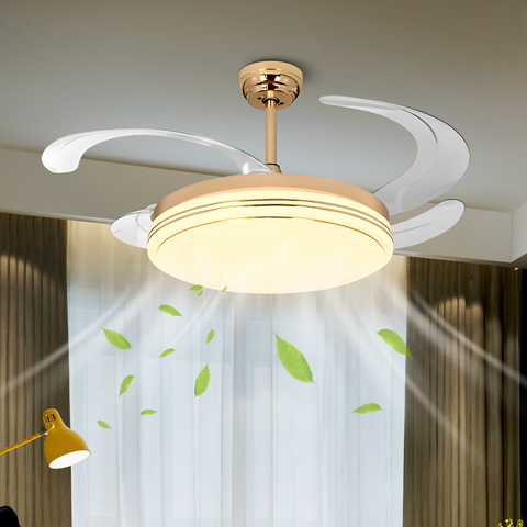 Louisiade LED Smart Voice Assist Fan Chandelier