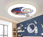 Spyder LED Smart Voice Assist Fan Chandelier