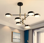 Topical 6 Head LED Smart Voice Assist Chandelier