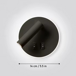 Dexter Rotatable wall lamp