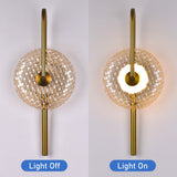 Misht Modern Glass Indoor Wall Lamp