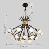 Helio Smart Voice LED Chandelier