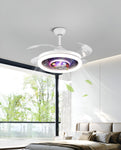 Kids World LED Smart Voice Assist Fan Chandelier