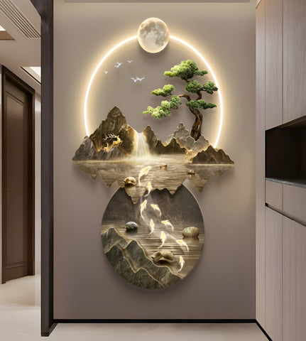 Traverse LED Modern Wall Art