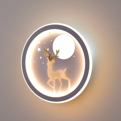 Caribou White Smart Wall Lamp