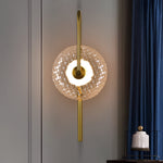 Misht Modern Glass Indoor Wall Lamp