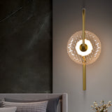 Misht Modern Glass Indoor Wall Lamp