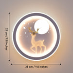 Caribou White Smart Wall Lamp