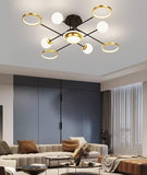 Fantasy Black LED Smart Voice Assist Chandelier