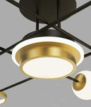 Fantasy Black LED Smart Voice Assist Chandelier