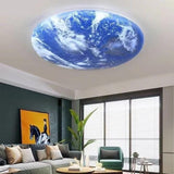 Obel 3D Earth Globe LED Ceiling Light