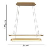 Maverick LED Smart Voice Assist Chandelier