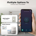 White Meadows LED Smart Voice Assist Chandelier