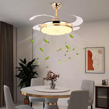Mayor LED Fan Chandelier
