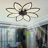 Amaya LED Fan Chandelier