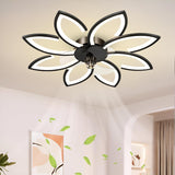Amaya LED Fan Chandelier