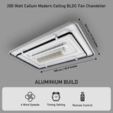 Callum Modern Ceiling Fan Chandelier
