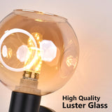Elani Luster Glass Modern Wall Lamp