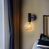 Elani Luster Glass Modern Wall Lamp