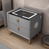 Lithos Premium Floating LED Smart Bedside Table