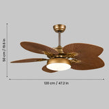 Zenith LED  Fan Chandelier