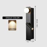Nando Black Modern Indoor Wall Lamp