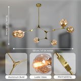 Caesar LED Smart Voice Assist Chandelier